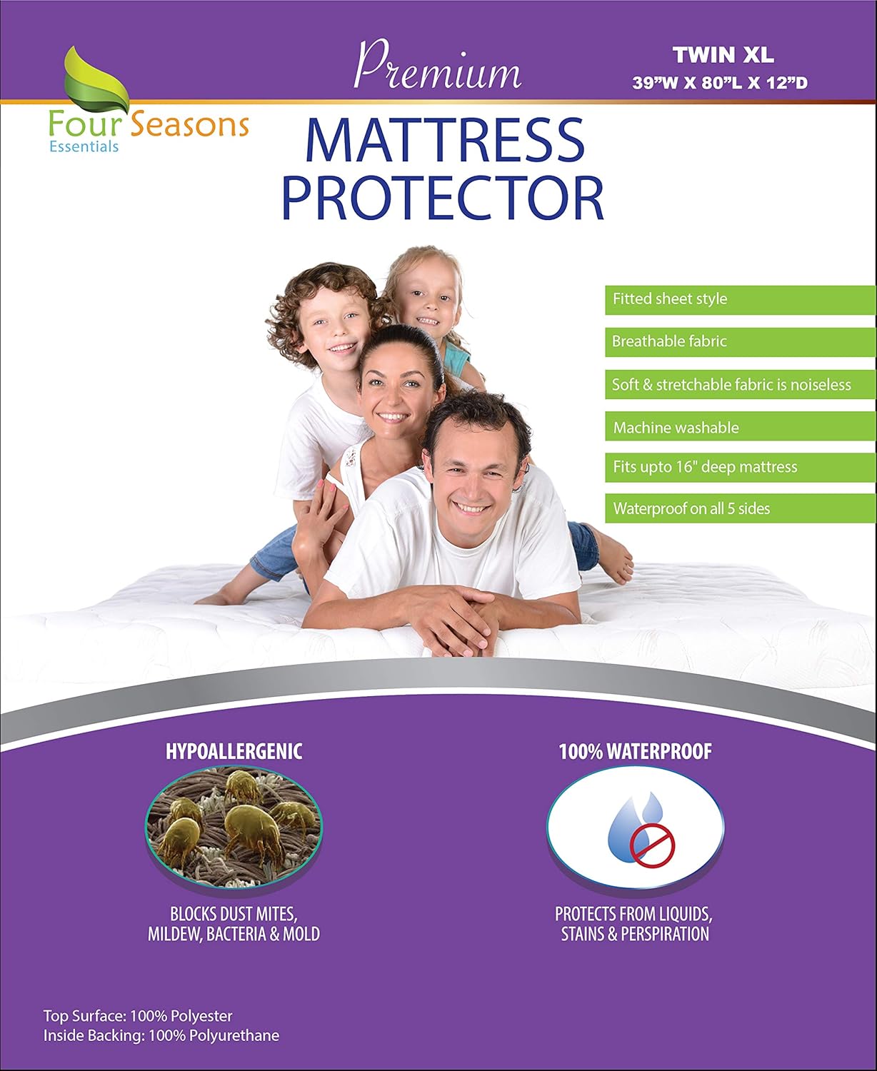 Best Twin Xl Memory Foam Mattress Topper $60