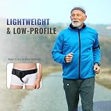 HEERTEEAJ Hernia Belt Truss for Men and Women Left or Right Side Support view 7