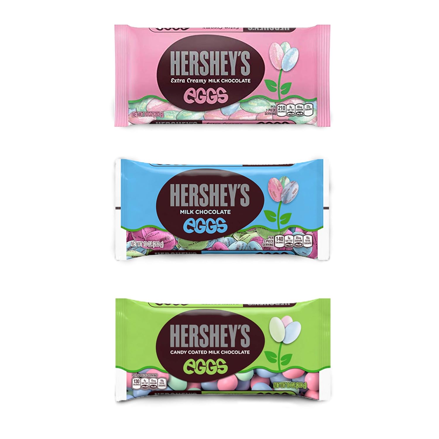 Hershey's Chocolate Easter Eggs Bundle 3 Pack of Hershey