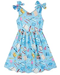 Enlifety Back to School Dresses for Toddler 3T 4T