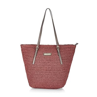 Caprese Wilma Womens Tote Bag (Woody Pink)