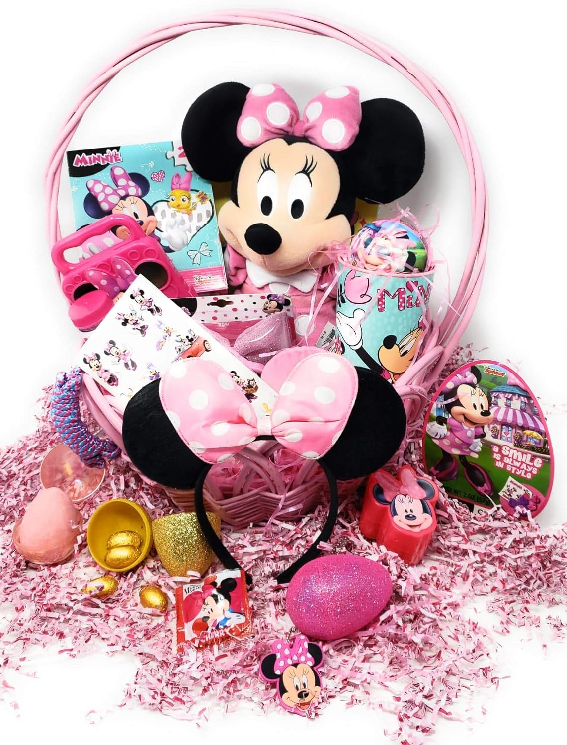 minnie mouse easter baskets