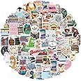 100 Pcs Book Stickers,Reading Stickers,Bookish,Book Stickers for Water Bottles,Bookish Items Stickers,Library Stickers,Book Accessories for Reading Lovers,Vinyl Waterproof Decals for Kids Teens