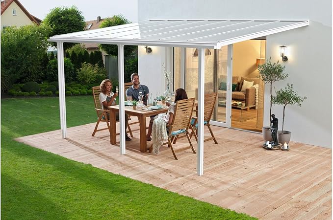 Amazon.de: Beckmann Terassendach Trend Gr. 1 in 2 Farben (BxT: 312x250