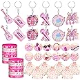 ZXSWEET 48 PCS Music Party Favors Pink Girl Birthday Party Supplies and Guitar Party Favors for Music Birthday Party Decorations Supplies