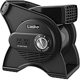 Lasko U12104 High Velocity Pro Pivoting Utility Fan for Cooling, Ventilating, Exhausting and Drying at Home, Job Site and Wor
