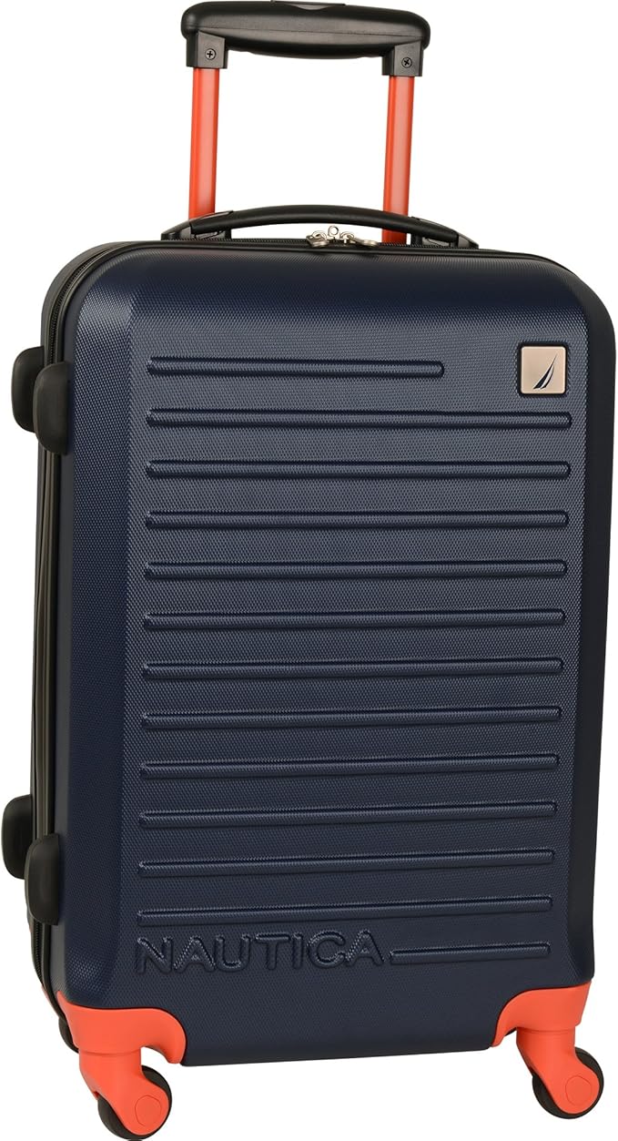 Nautica Hardside Carry On Luggage20 Inch Spinner Wheels