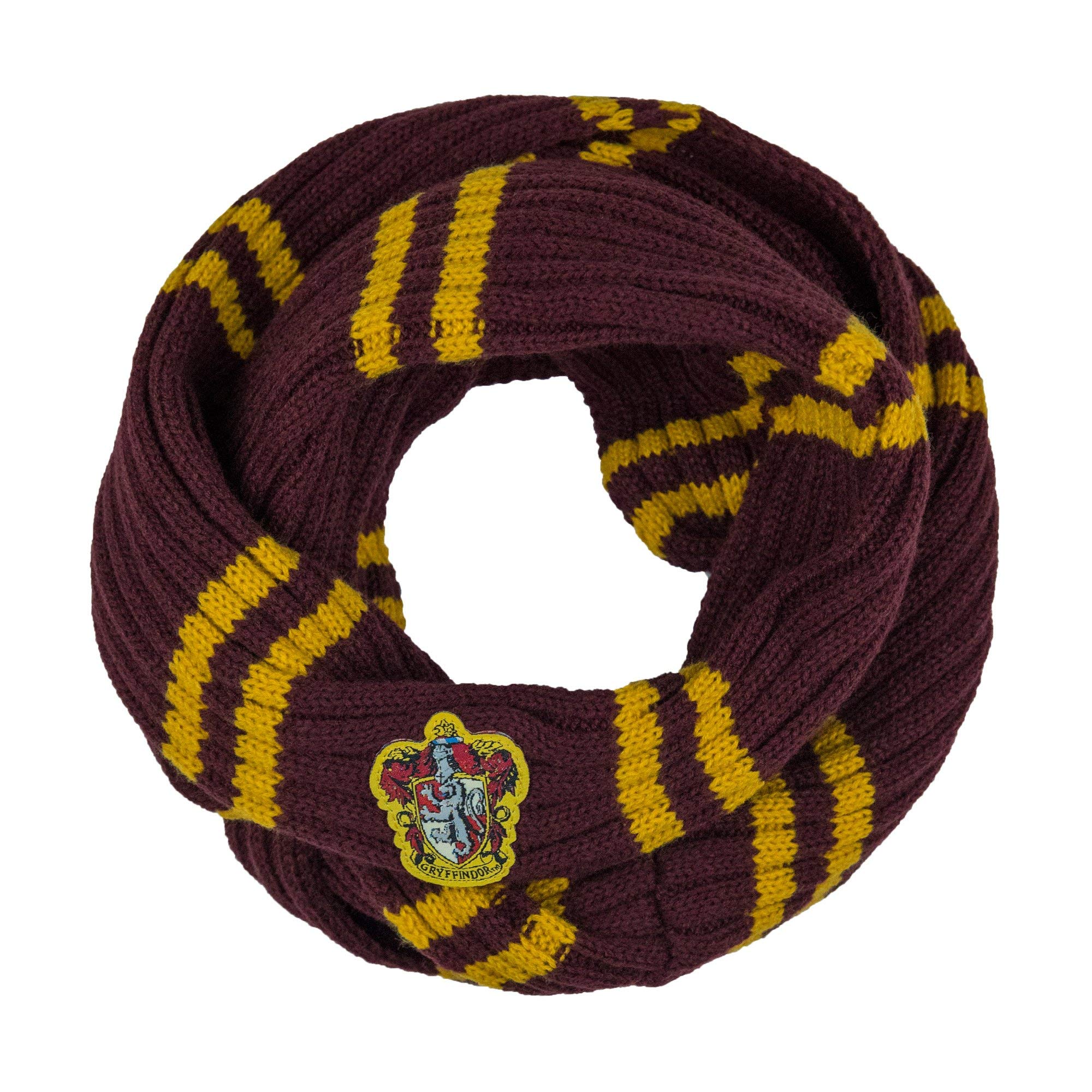 Cinereplicas - Harry Potter - Infinity Scarf - Ultra soft - Officially licensed - Gryffindor - 190 cm - Red & Yellow