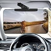 Duwai Sun Visor Extender for Cars，Adjustable Car Visor Extender Sun Blocker(UV400) ，Polarized Car Sun Visor，Safe Driving Exte