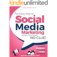 Social Media Marketing when you have NO CLUE!: Youtube, Instagram, Pinterest, Twitter, Facebook (Beginner Internet… book cover