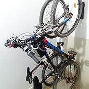 Set de 2 soportes de pared para bicicleta - Soporta hasta 25 kg cada