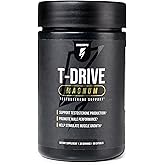 InnoSupps T-Drive Magnum Testosterone Booster Enhance Peak Performance Amplify Muscle Growth, Increase Libido & Energy Levels, Horny Goat Weed Tongkat Ali, Zinc, Fenugreek, Fat Burner 90 Caps/30 Days