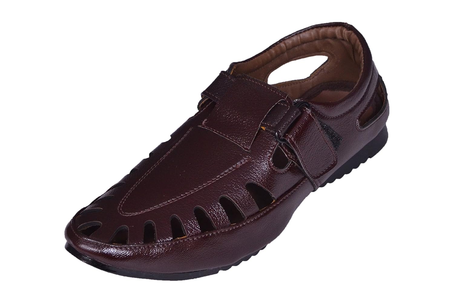 sukun brown loafer casual shoes