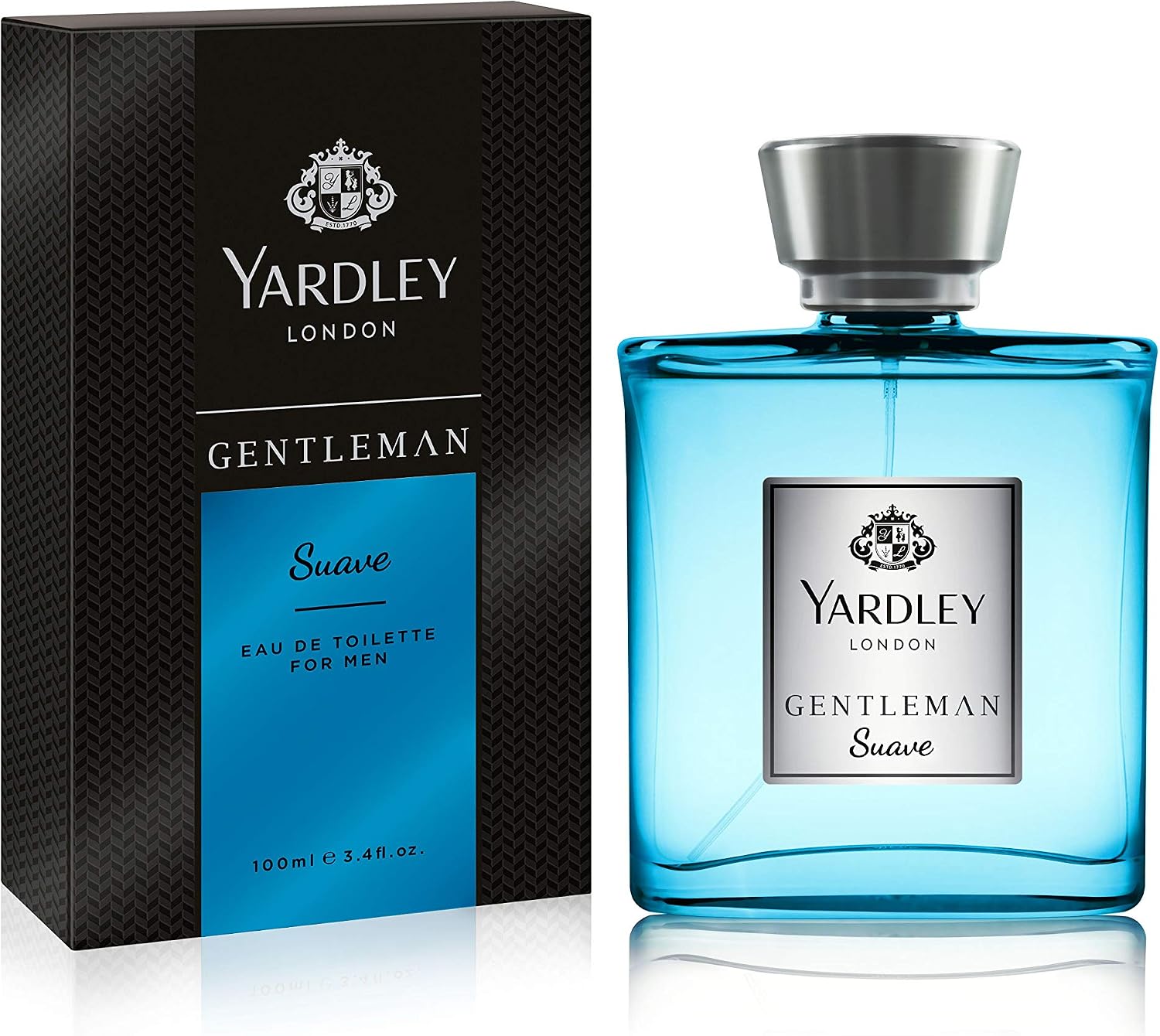 Yardley Of London Gentleman Suave EDP/Eau de Parfum Fragrance for him 100ml, 100 ml (Pack of 1)