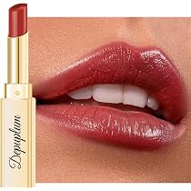 Amazon.com: Depuplum Berry Red Lipstick for Women Hydrate Lipstick ...