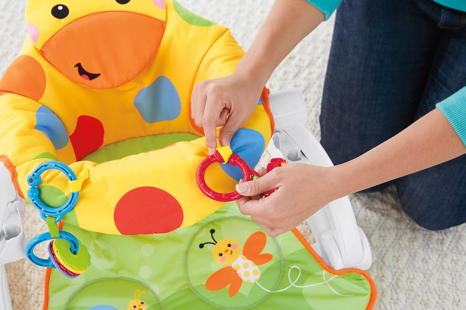 sonajeros para bebes fisher price