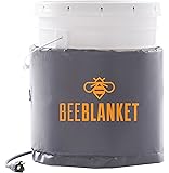 Powerblanket BB05 Bee Blanket 5 gal Pail Heater, Honey/Bucket, 120W, 120V