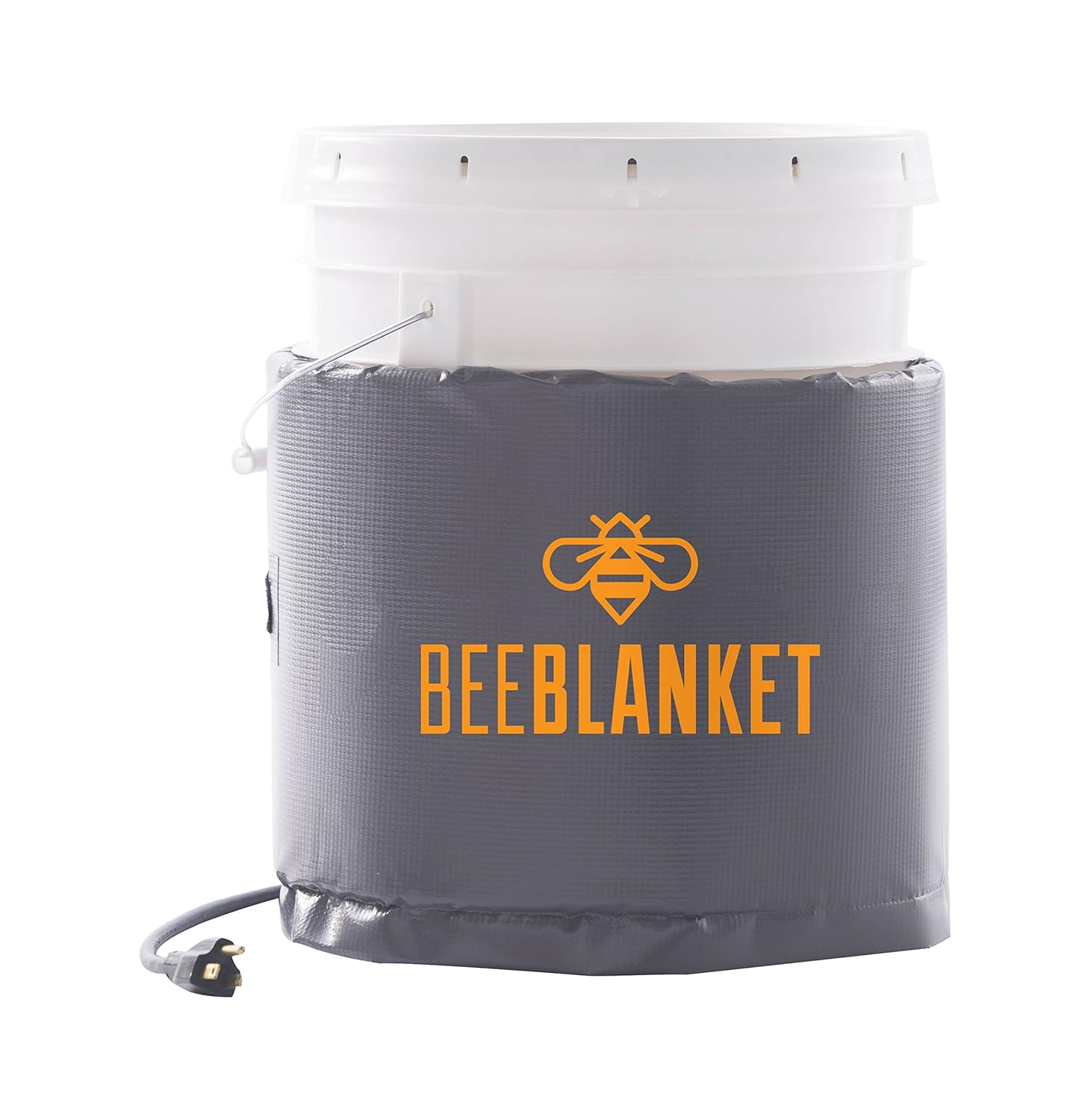 Powerblanket BB05 Bee Blanket 5 gal Pail Heater, Honey/Bucket, 120W