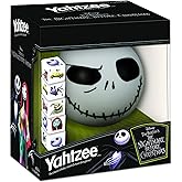 Disney Yahtzee The Nightmare Before Christmas Dice Game | Collectible Jack Skellington Toy | Family Dice Game & Travel Games