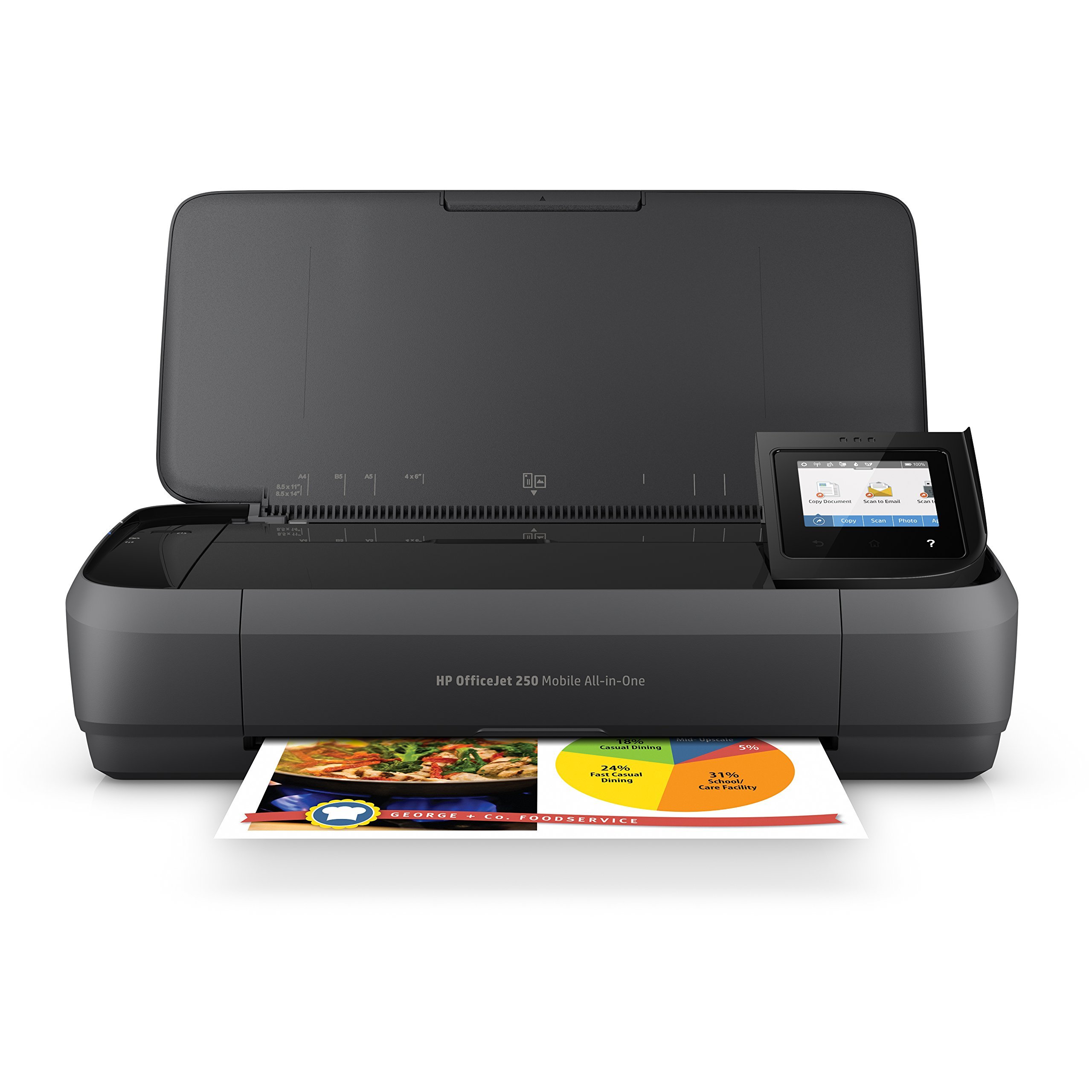 Photo 1 of HP OfficeJet 250 Portable Printer with Wireless and Mobile Printing (CZ992A) (Renewed)