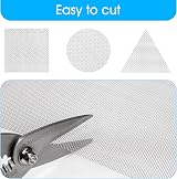 UNU 304 Stainless Steel Wire Mesh Roll 2.5m x 300mm 1mm Holes 0.3mm Wire view 5