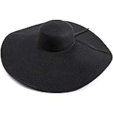 San Diego Hat Company Women's Ultrabraid X-Large Brim Hat, Adjustable Sun Hat with UPF 50+