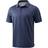 Obla Men's Golf Shirt Short Sleeve Dry Fit Collared Polo Shirts | Moisture Wicking, Performance, lightweight, Work, Casual, A