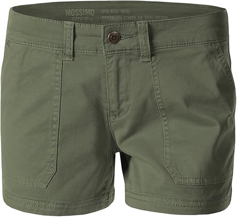 mossimo mid rise shorts