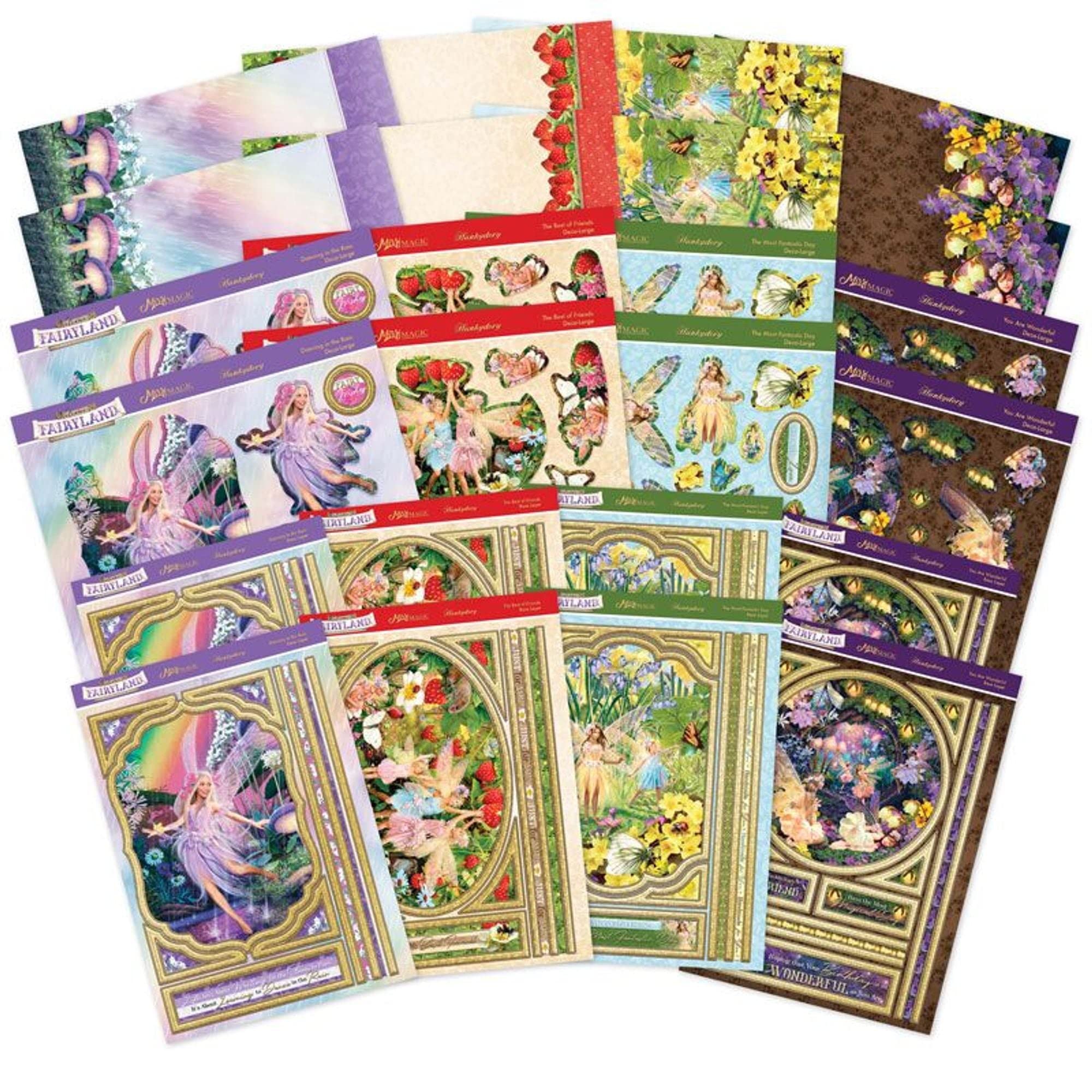 Hunkydory Crafts Welcome to Fairyland Mirri Magic Deco-Large Collection