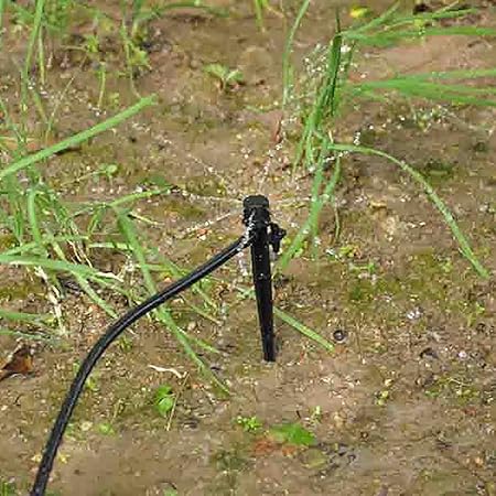 Mmrm 360 Grad Bewasserung Dripper Garten Rasen Ackerpflanzen Beregnung Sprayer Spike 1 Count Amazon De Kuche Haushalt