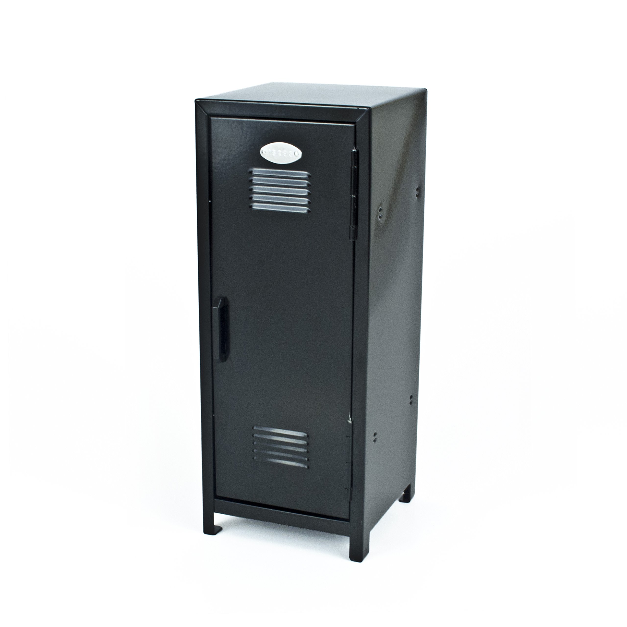 Black Mini Metal Locker - Childrens Storage