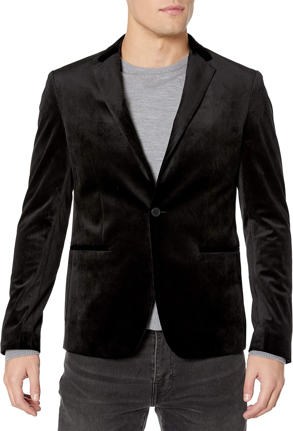 next mens velvet jacket