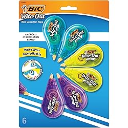 BIC Wite-Out Brand Mini Correction Tape, 16.4