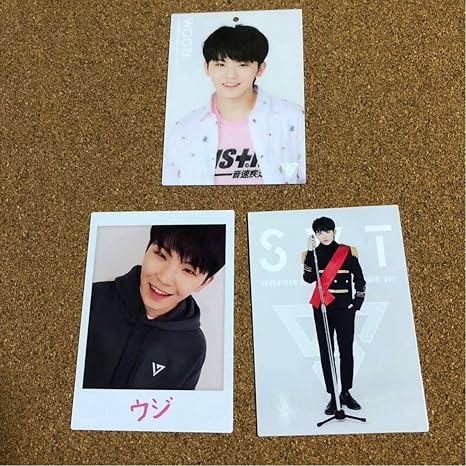 Amazon Seventeen セブチ トレーディングカード トレカ Woozi ウジ 軍服 パーカー アイドル 芸能人グッズ 通販