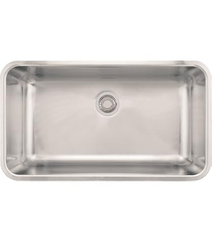 Franke Cube 32.56-in. x 17.7-in. 18 Gauge Stainless Steel