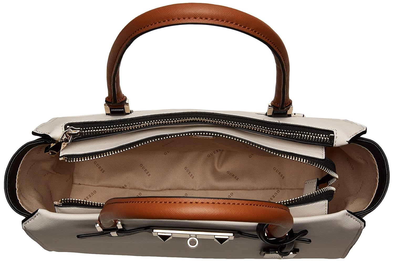 guess cherie status carryall satchel