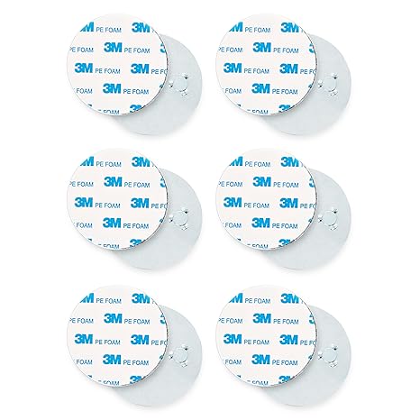 Lumaland Magnet Rauchmelder Befestigung 6 Stück