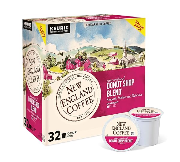 NEW ENGLAND COFFEE DONUT SHOP BLEND LIGHT ROAST...