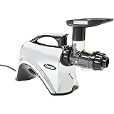 Omega NC900HDC 6th Generation Nutrition Center Electric Juicer, Chrome