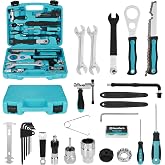 DURATECH 35PC Bike Repair Tool Kit with Carry Storage Case | Heat-treated carbon and Cr-V steel; broad mountain and road bike compatibility; easy handling for tune-ups and upgrades