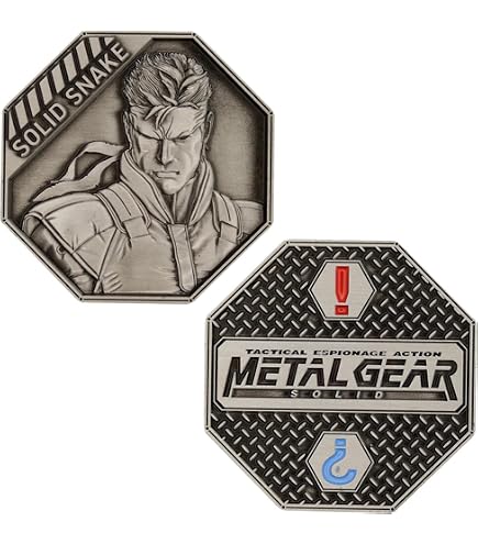 Amazon.com: Metal Gear Solid Solid Snake Limited Edition Embossed