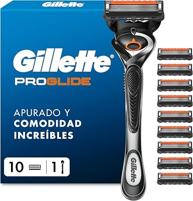 Proglide Maquinilla de Afeitar Hombre con 10 Cuchillas de Recambio