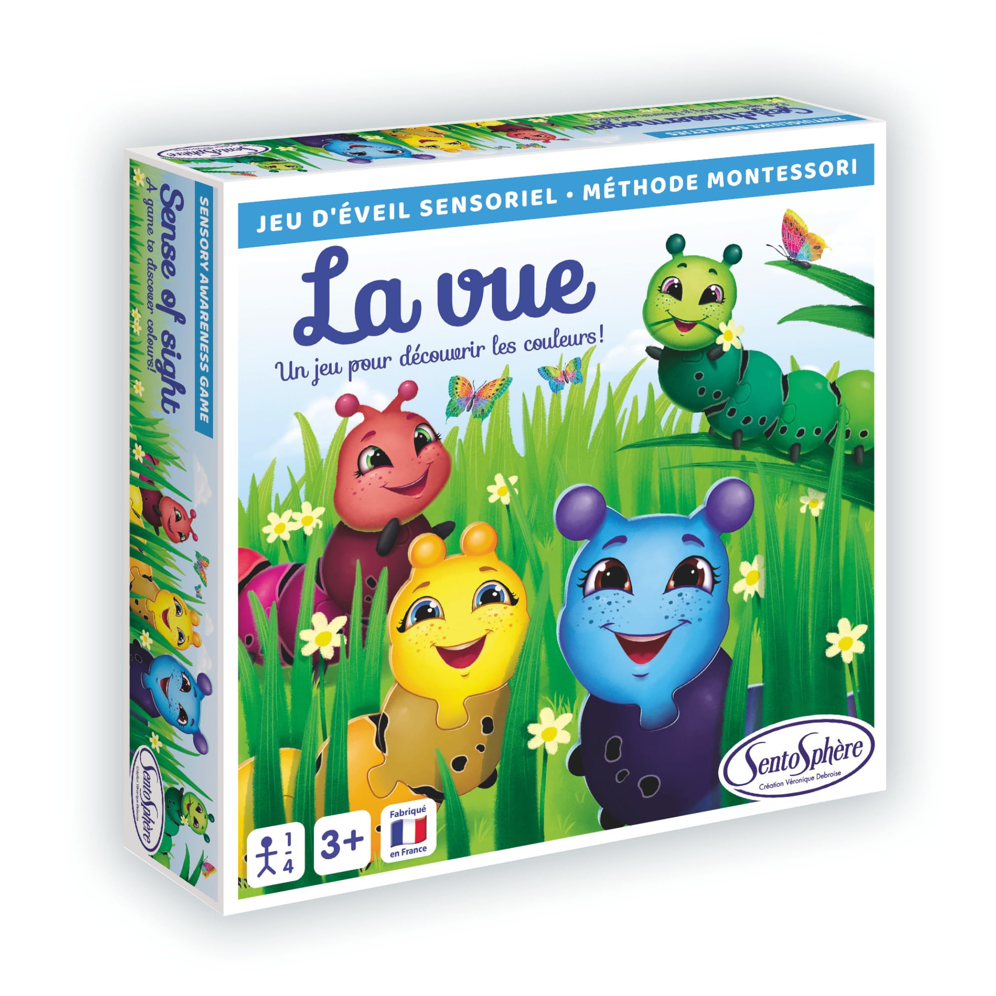 Sentosphère La Vue Sensory Game 135 Multi-Coloured