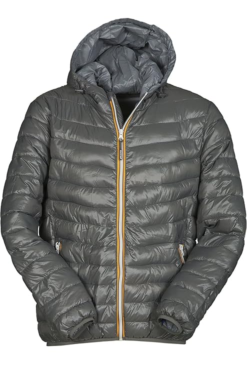 Happy Clothing Leichte Steppjacke Herren Übergangsjacke warm gefüttert mit Kapuze