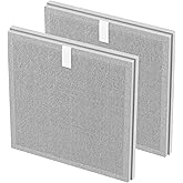 2 Pack 3-in-1 HEPA Replacement Filter Compatible with Pure Enrichment PureZone Air Purifier Part No. PEAIRPLG