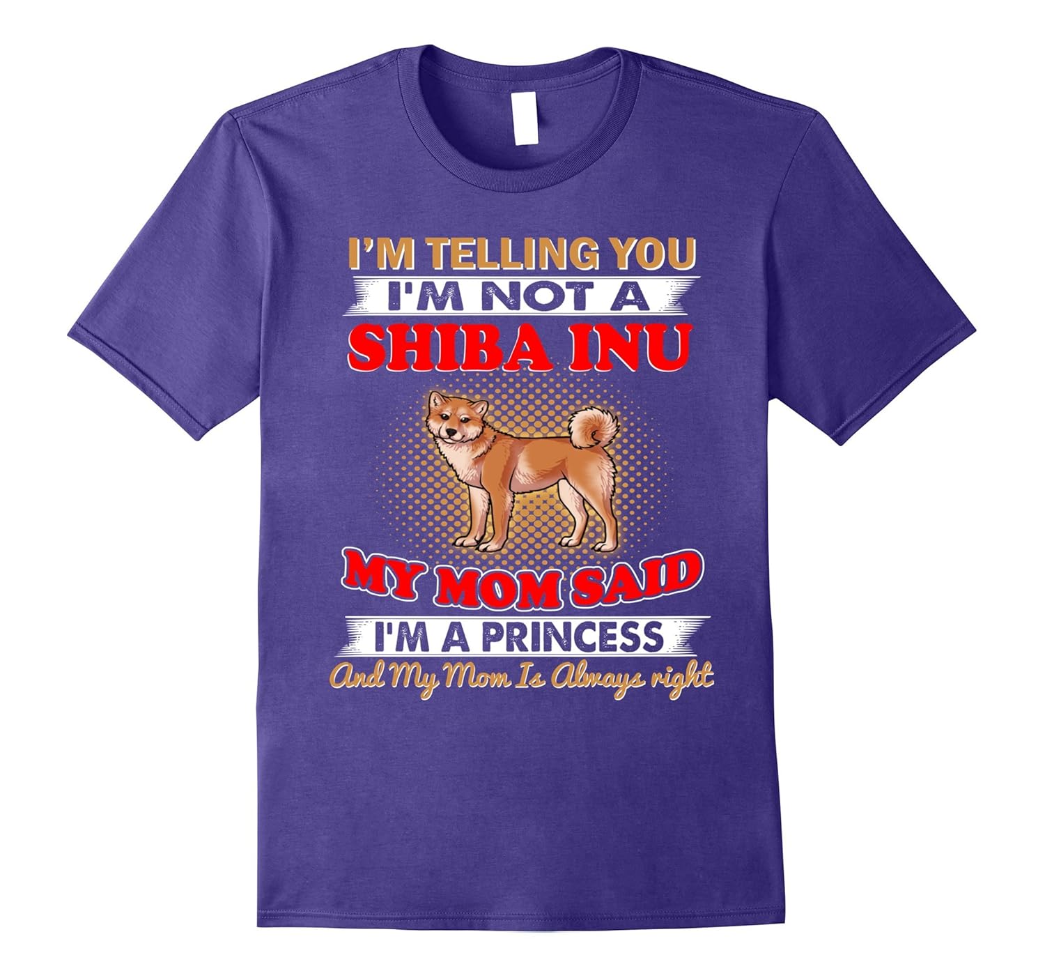 I'm Telling You I'm Not A Shiba Inu T-Shirt-Rose