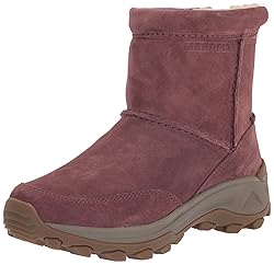 Merrell Women's Winter Pull On Snow Boot, Marron, 10