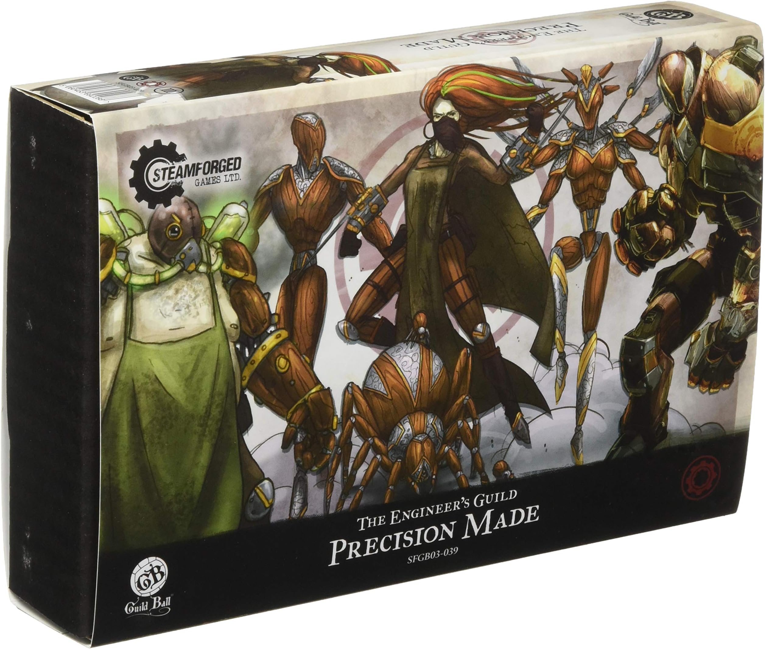 Steamforged Games SFGB03-039 Guild Ball: Engineer Precision Made Miniature Game Figure, Multicoloured