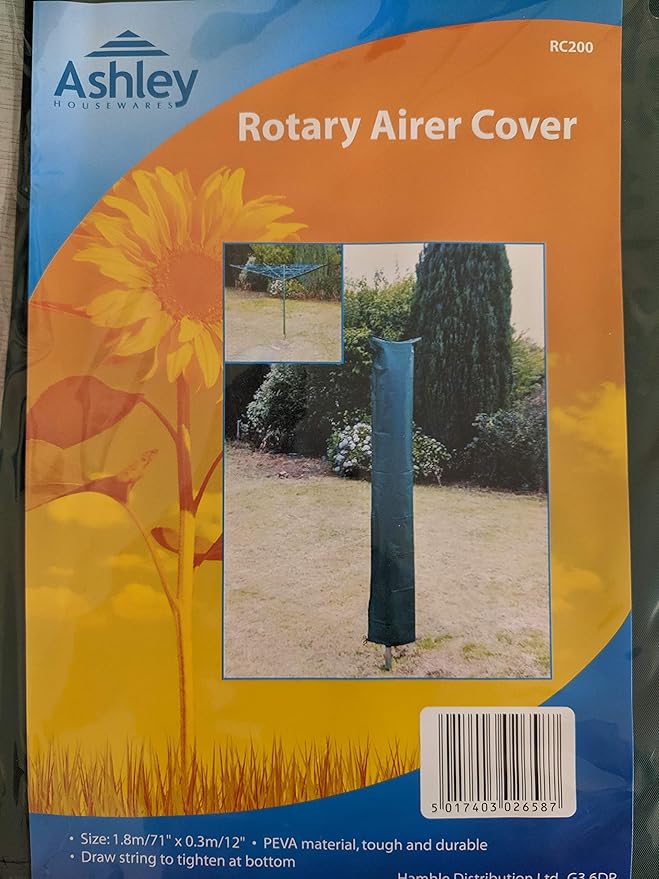 Speedwellstar Patio Parasol Rotary Clothes Line Airer Cover 180 cm Long