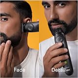 Braun Series 7 Beard Trimmer BT7440 40 Lengths 100 Min Runtime + Gillette Razor view 2